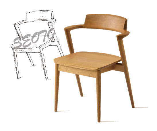 木の素材と美しさを生かした、8脚の椅子│HOUSE LIVING idea